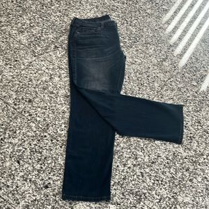 Slim straight jeans